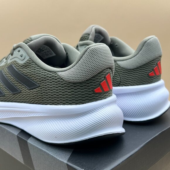 Adidas Response Running Shoes Men's Size 10.5 & 8.5 Olive Strata - Picture 6 of 15